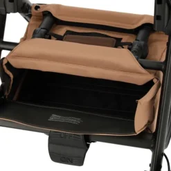 Dubatti One E6 Kinderwagen 2-in-1 - Black / Walnut Brown