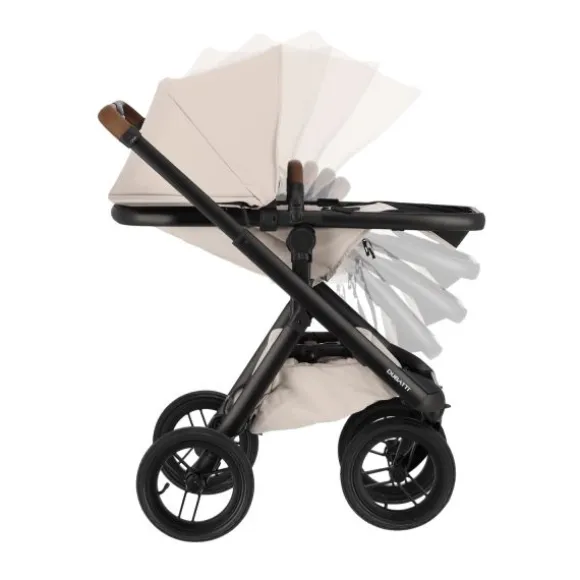Dubatti One E6 Kinderwagen 2-in-1 - Dark Brown / Walnut Brown