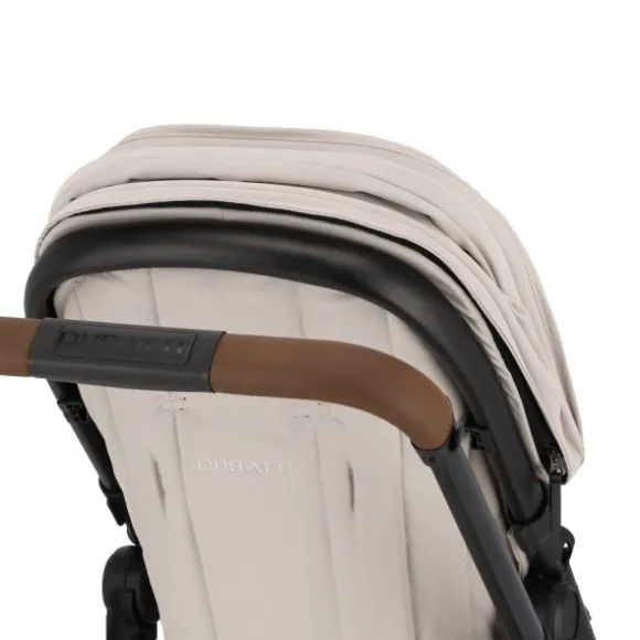 Dubatti One E6 Kinderwagen 2-in-1 - Dark Brown / Walnut Brown