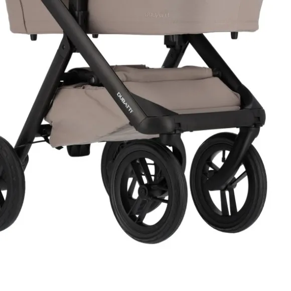 Dubatti One E6 Kinderwagen 2-in-1 - Dark Brown / Walnut Brown