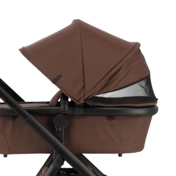 Dubatti One E6 Kinderwagen 2-in-1 - Dark Brown / Walnut Brown