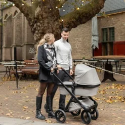Dubatti One E6 Kinderwagen 2-in-1 - Dark Brown / Walnut Brown