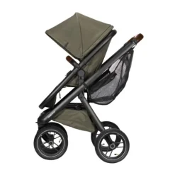Dubatti One E5 Kinderwagen 2-in-1 Grey Frame Black/Dark Brown