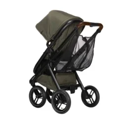 Dubatti One E5 Kinderwagen 2-in-1 Grey Frame Black/Dark Brown