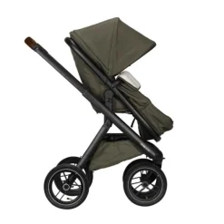 Dubatti One E5 Kinderwagen 2-in-1 Grey Frame Black/Dark Brown