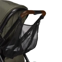 Dubatti One E5 Kinderwagen 2-in-1 Grey Frame Black/Dark Brown