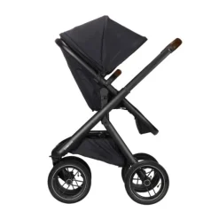 Dubatti One E5 Kinderwagen 2-in-1 Grey Frame Black/Dark Brown
