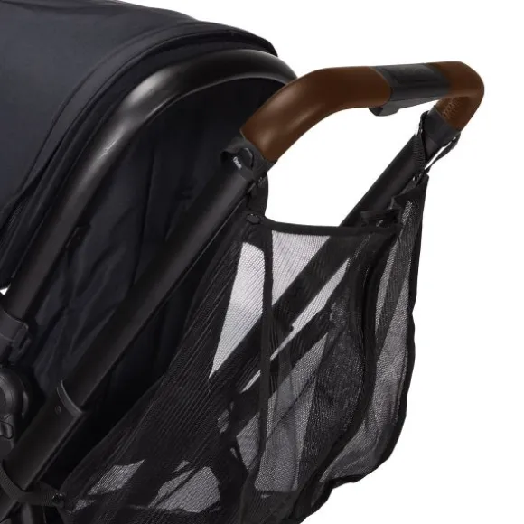 Dubatti One E5 Kinderwagen 2-in-1 Grey Frame Black/Dark Brown