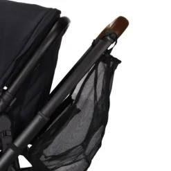 Dubatti One E5 Kinderwagen 2-in-1 Grey Frame Black/Dark Brown