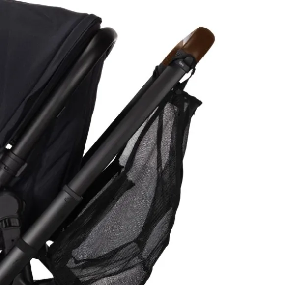 Dubatti One E5 Kinderwagen 2-in-1 Grey Frame Black/Dark Brown