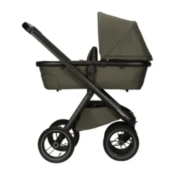 Dubatti One E5 Kinderwagen 2-in-1 Grey Frame Black/Black