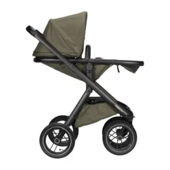 Dubatti One E5 Kinderwagen 2-in-1 Grey Frame Black/Black