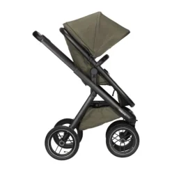 Dubatti One E5 Kinderwagen 2-in-1 Grey Frame Black/Black