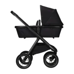 Dubatti One E5 Kinderwagen 2-in-1 Grey Frame Black/Black