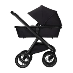 Dubatti One E5 Kinderwagen 2-in-1 Grey Frame Black/Black