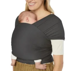 Ergobaby Draagdoek Aura Wrap Soft Black