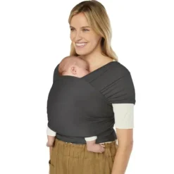 Ergobaby Draagdoek Aura Wrap Soft Black
