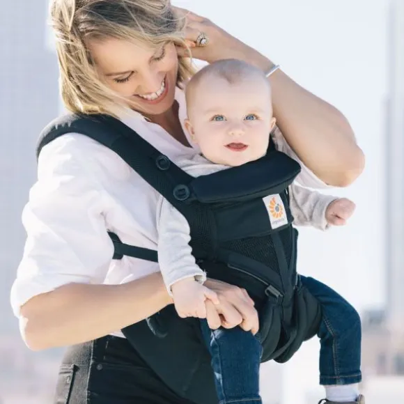 Ergobaby Draagzak Omni 360 Cool Air Mesh Onyx Black