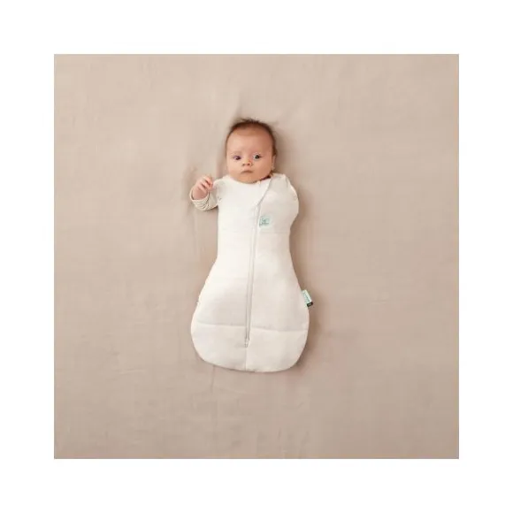 Ergopouch Cocoon Inbaker Slaapzak Oatmeal Marle 2,5 Tog 0-3mnd