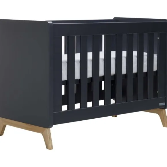 Europe Baby Ledikant 60 x 120 - Commode - Hanglegkast 2-deurs Iglo Grijs