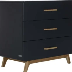 Europe Baby Ledikant 60 x 120 - Commode - Hanglegkast 2-deurs Iglo Grijs