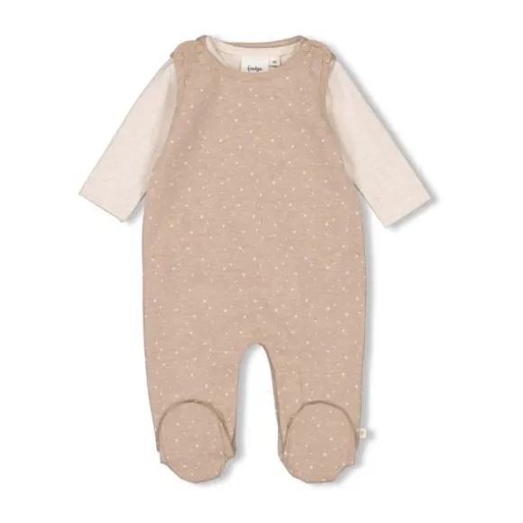 Feetje 2-Delig Boxpak Print The Magic Is In You Taupe Melange 44