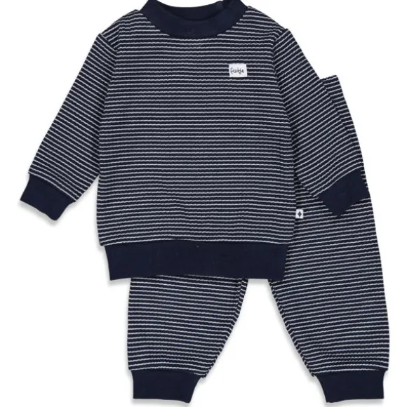Feetje Pyjama Wafel Autumn Special Marine maat 80