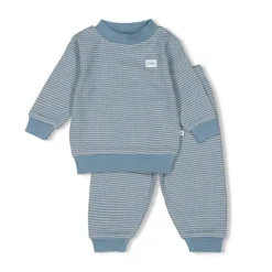 Feetje Pyjama Wafel Ijs Blauw 56