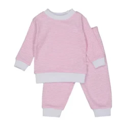 Feetje Pyjama Wafel Lichtroze maat 56