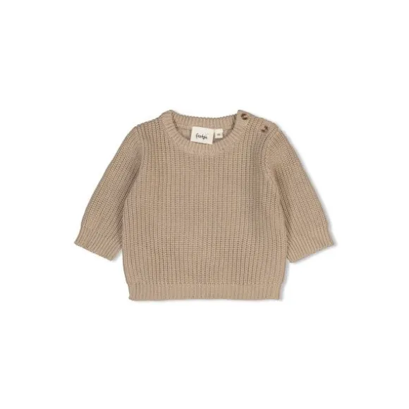 Feetje Sweater Gebreid The Magic is in You Taupe 56