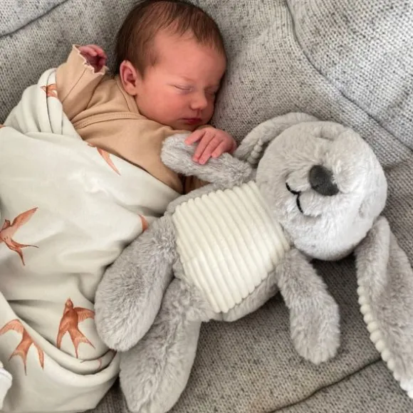 Flow Amsterdam Knuffel Met Hartslag Milo Grey