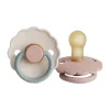 Frigg Fopspeen Daisy Blooming Blush/Cotton T1 0-6 mnd (2 stuks)