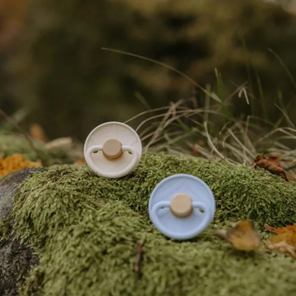 Frigg Fopspeen Little Viking Powder Blue/Cream T2 6-18 mnd (2 stuks)