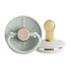 Frigg Fopspeen Little Viking Sage/Cream T1 0-6 mnd (2 stuks)