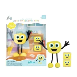 Glo Pals Characters Light Up Alex Yellow