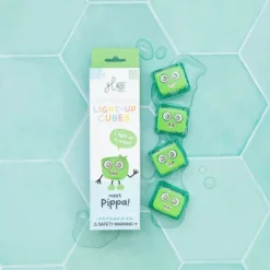 Glo Pals Cubes Light Up Pippa Green 4-Pack