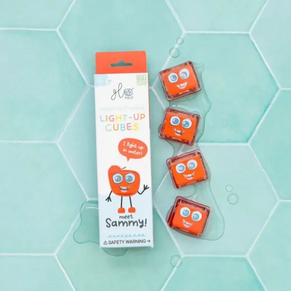 Glo Pals Cubes Light Up Sammy Red 4-Pack