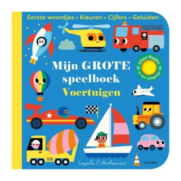 Gottmer Flapjesboek - Mijn grote speelboek Voertuigen