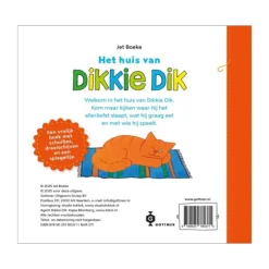 Gottmer Kartonboek - Het huis van Dikkie Dik