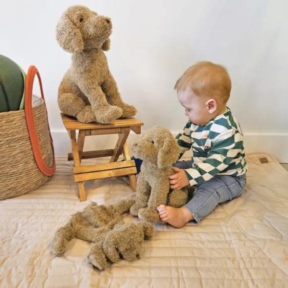 Happy Horse Knuffeldoekje - Hond Brownie - 22 cm - Bruin