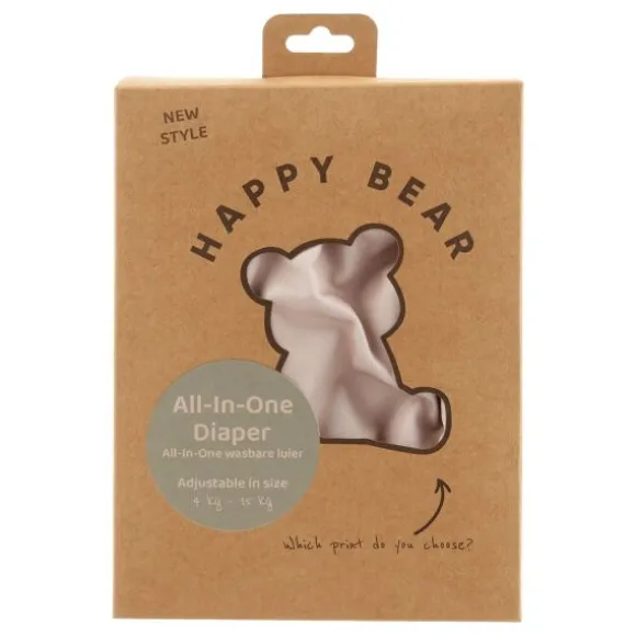 HappyBear Luier All-In One Nougat
