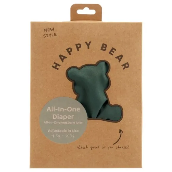 HappyBear Luier All-In One Olive