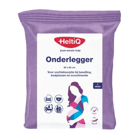 HeltiQ Onderlegger – 60 × 60 cm – 7 stuks