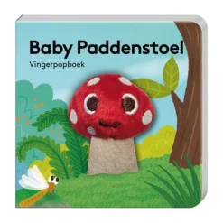 Imagebooks Vingerpopboekje Baby Paddenstoel