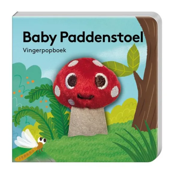Imagebooks Vingerpopboekje Baby Paddenstoel
