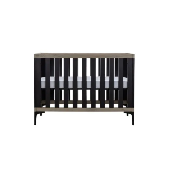Interbaby Hanglegkast 2-Deurs Strips Zwart