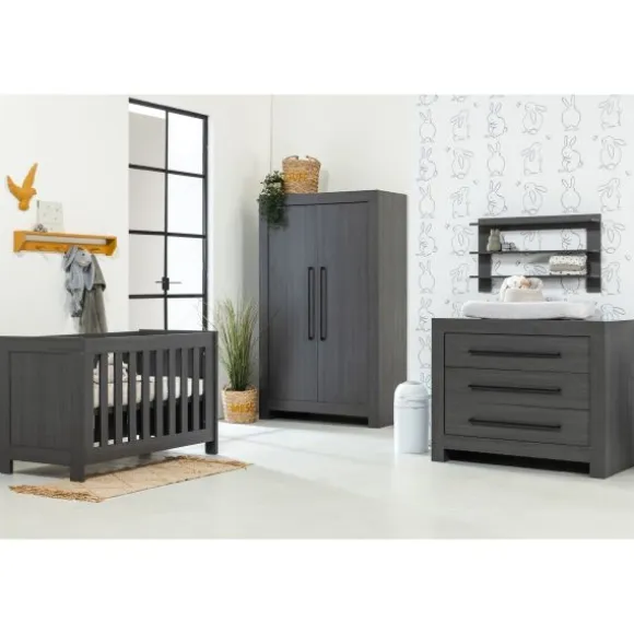 Interbaby Ledikant 60 x 120 - Commode 3 Laden - Hanglegkast 2 Deuren Austin