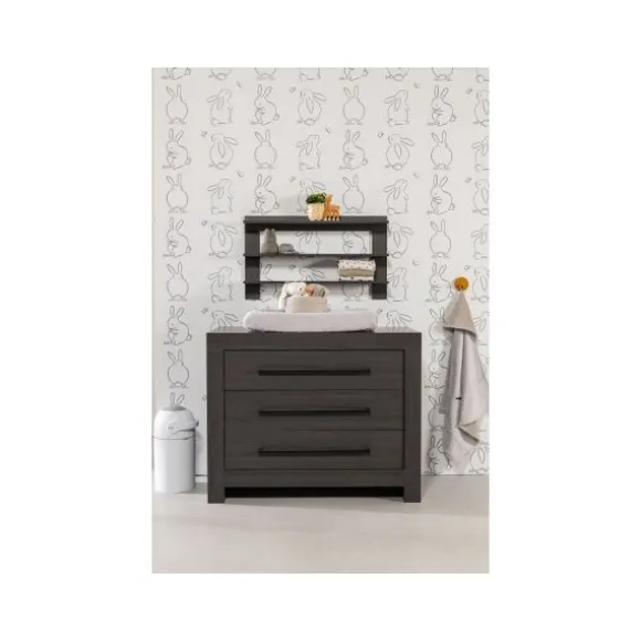 Interbaby Ledikant 60 x 120 - Commode 3 Laden - Hanglegkast 2 Deuren Austin