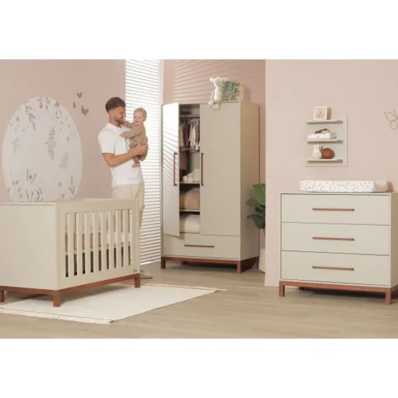 Interbaby Ledikant 60 x 120 - Commode - Hanglegkast Pluto