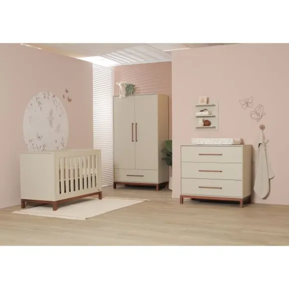 Interbaby Ledikant 60 x 120 - Commode - Hanglegkast Pluto